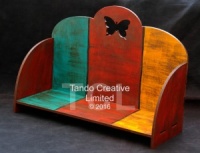 Tando Creative - MDF Self Assembly Shelf Kit with Butterfly detail